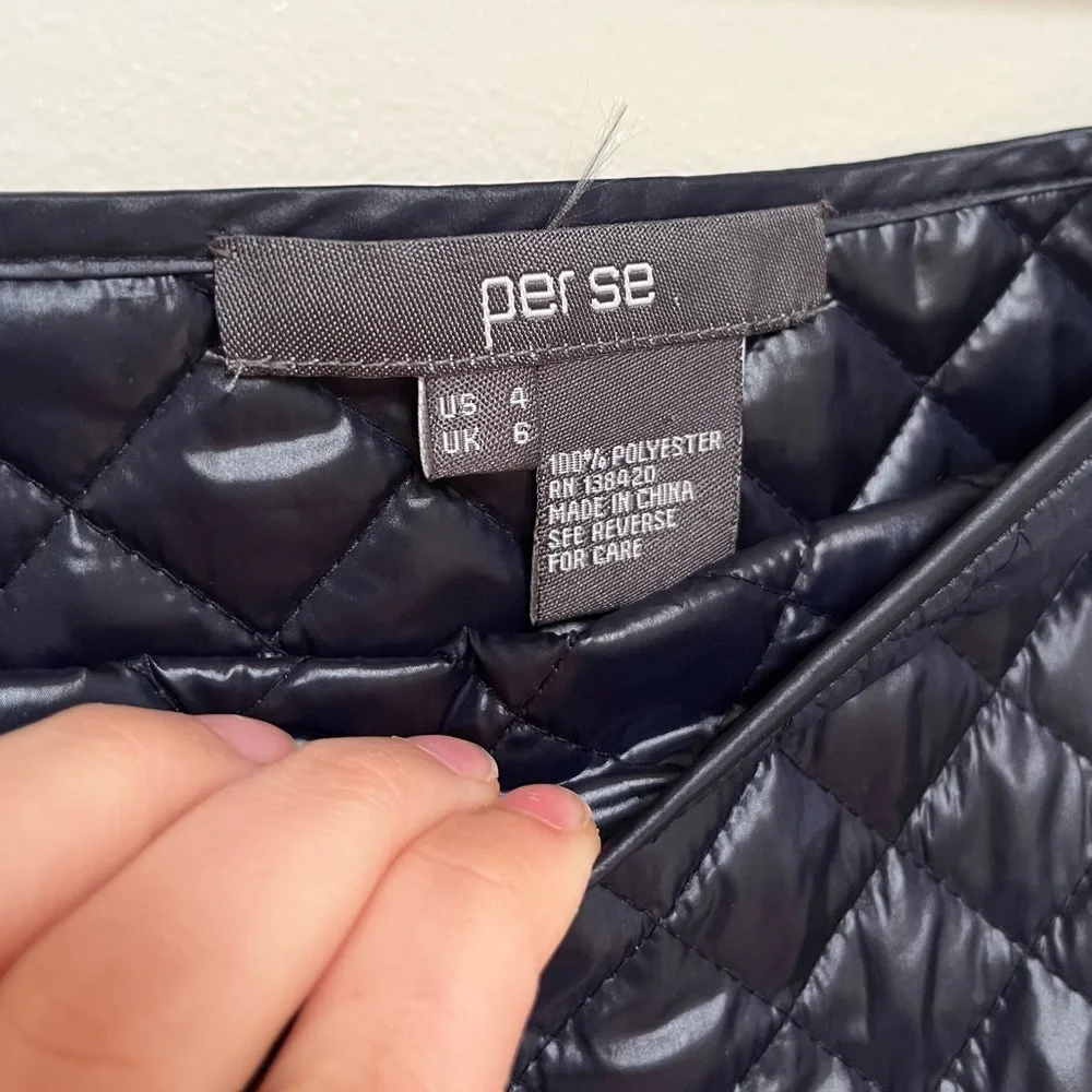 Per Se Winter Quilted Skirt Waterproof NWOT size 4